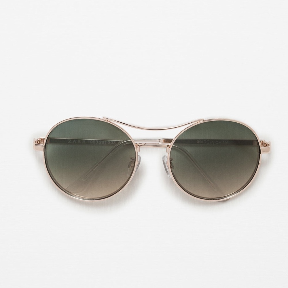 ZARA ROUND SUNGLASSES BRAND NEW WITH TAGS